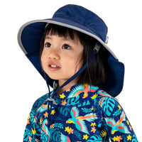 Size L (2-5 years): Jan & Jul Cotton Adventure Hat - Tiger