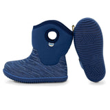 Size 10: Jan & Jul Navy Birch Toasty-Dry Lite Winter Rain Boots NEW