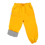 Size 8: Jan & Jul Yellow Cozy-Dry Rain Pants (Fleece Lined) NEW