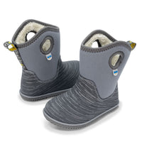 Size 11: Jan & Jul GREY Birch Toasty-Dry Lite Winter Rain Boots NEW