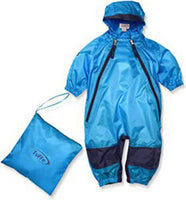Size 3: Tuffo Blue Rain Suit NEW