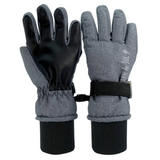 Size L (6-8): Jan & Jul Heather Grey Waterproof GLOVES NEW