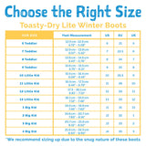 Size 3Y: Jan & Jul GREY Birch Toasty-Dry Lite Winter Rain Boots NEW