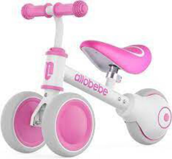 Allobebe Baby Balance Bike - Pink, New In Box