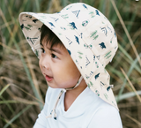 Size L (2-5): Jan & Jul Cotton Adventure Hat - Bear Camp