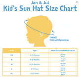 Size XL (5-12): Jan & Jul Cotton Adventure Hat - Daisy