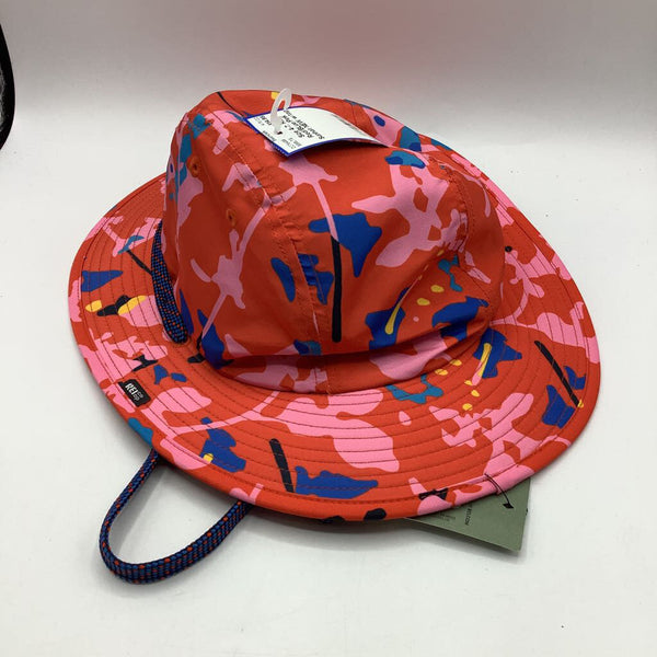 Size 4-7: REI Red/BLue/Pink Sunhat NEW w/tag