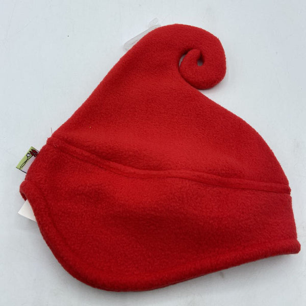 Size S (6m-2T): Lofty Poppy Locally Made RED Fleece Hat - NEW