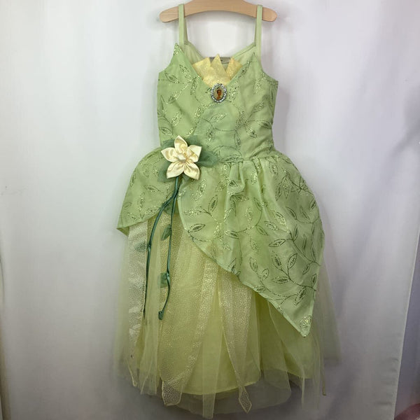 Size 5-6: Disney Resort Green Tiana Dress Costume
