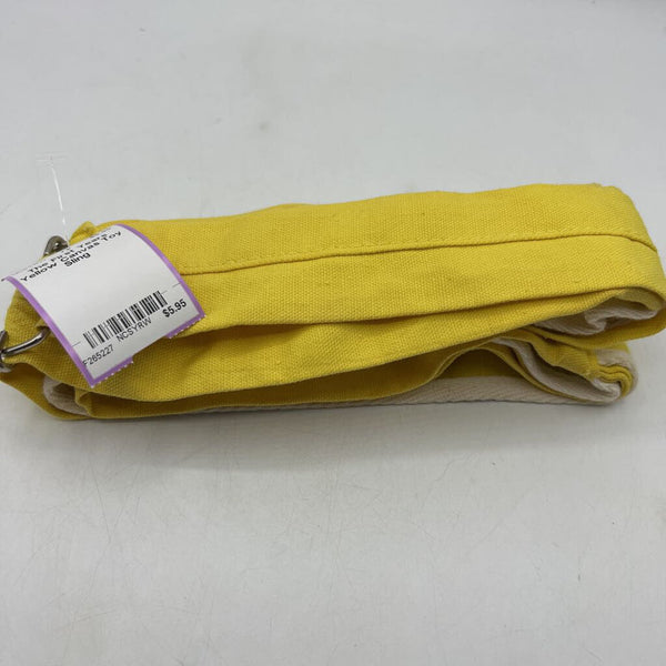 The First Years Yellow Canvas Toy Sling