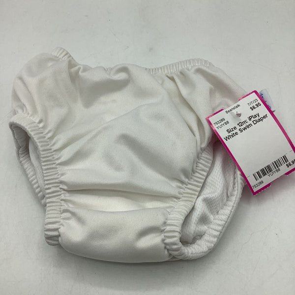 Size 12m: iPlay White Swim Diaper