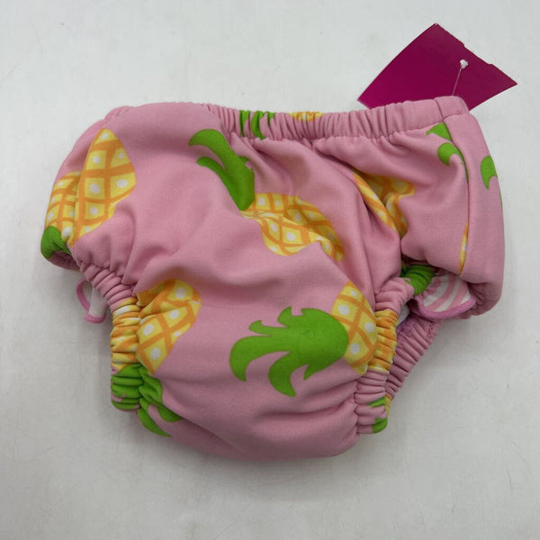 Size 6-12m: iPlay Pink Pineapple Swim Diaper