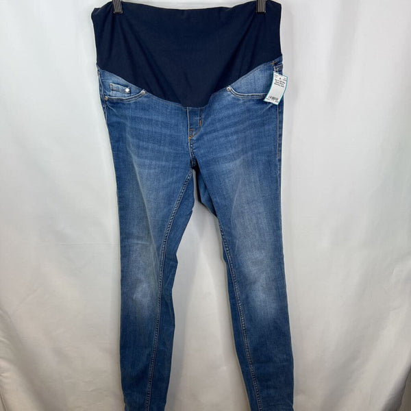 Size 8: H&M Blue Denim Skinny Maternity Jeans