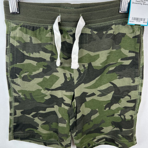 Size 4: Gap Green Camo Print Drawstring Shorts