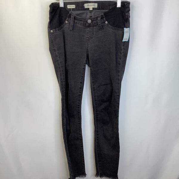 Size 26: Madwell Dark Grey Skinny Maternity Jeans