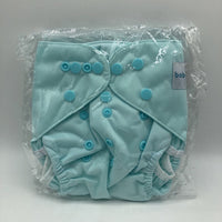 Size OS: Baby Goal Light Blue Snap Diaper Cover *NEW