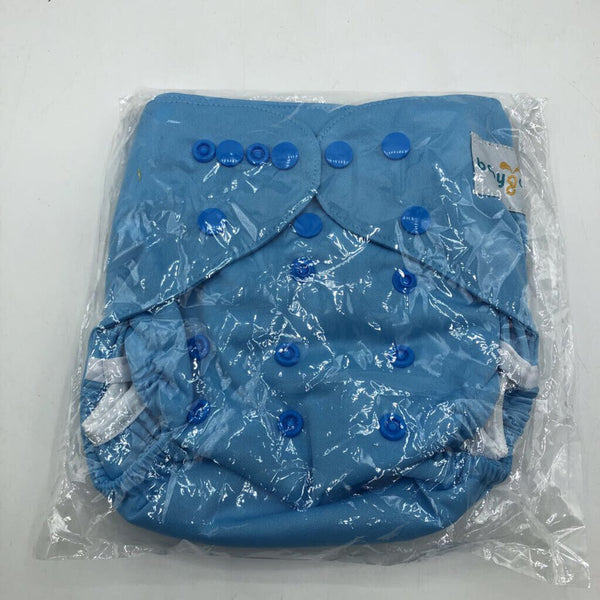 Size OS: Baby Goal Blue Snap Diaper Cover *NEW