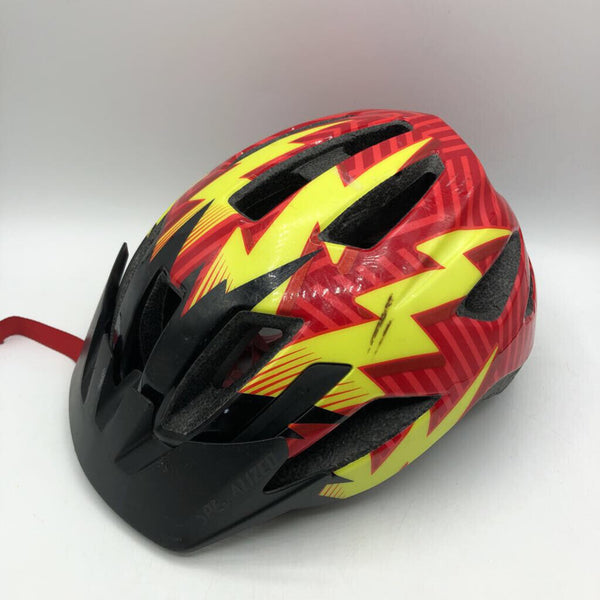 Size 50-55cm: Shuffles Red w/Lightning Adjustable Specialized Cycling Helmet