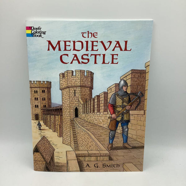 The Medieval Castle Coloring Book (paperback)