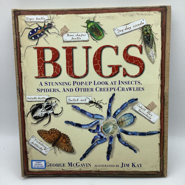 Bugs Pop-out Book (hardcover)