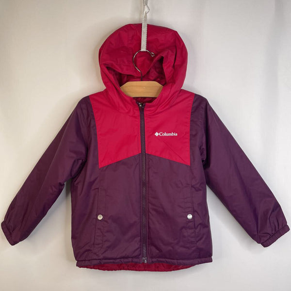 Size 4: Maroon Columbia Reversible Winter Coat