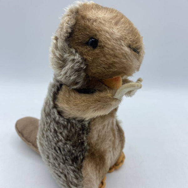 Vintage Steiff Mohair Beaver Head Swivels Made in Germany