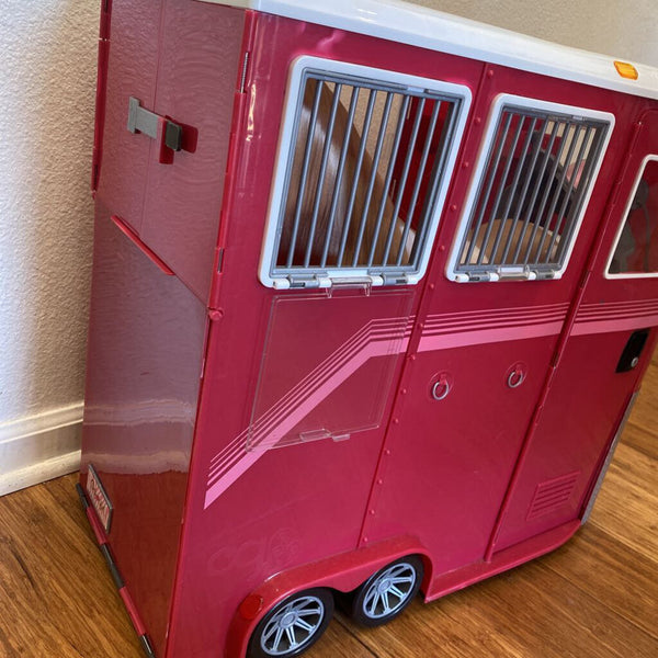 18 inch doll horse trailer