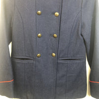 Size 11-12: Johnnie B Navy Wool Blend Peacoat