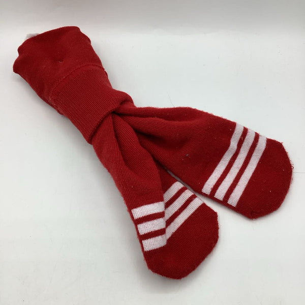 Size M: Adidas Red Soccer Socks