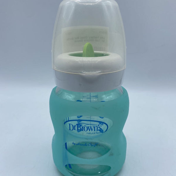 Life Factory Glass 9oz Bottle w/ Teal Silicone Sleeve