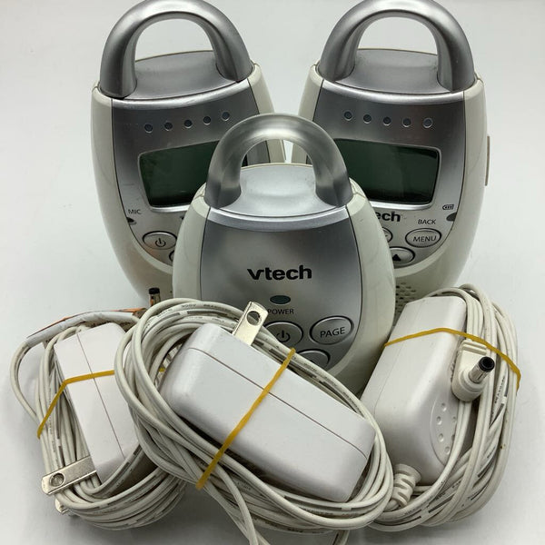 Vtech White Baby Monitors 3pc