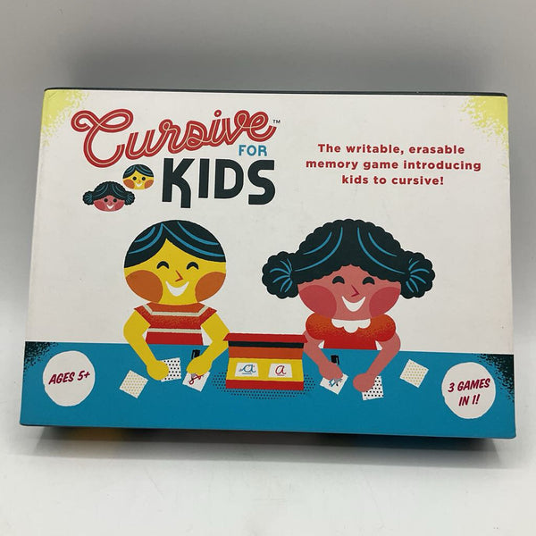 Cursive For Kids Card Game