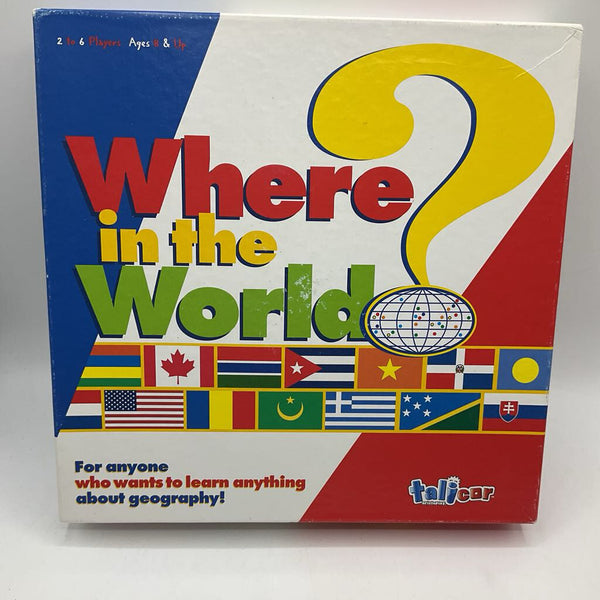 Where in the World? Educational Board Game