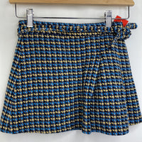 Size 11-12: Zara Blue Tweed Pencil Skirt