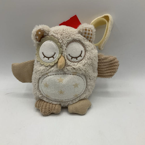 Cloud B Tan Sleep Sound Machine Plush Owl Toy