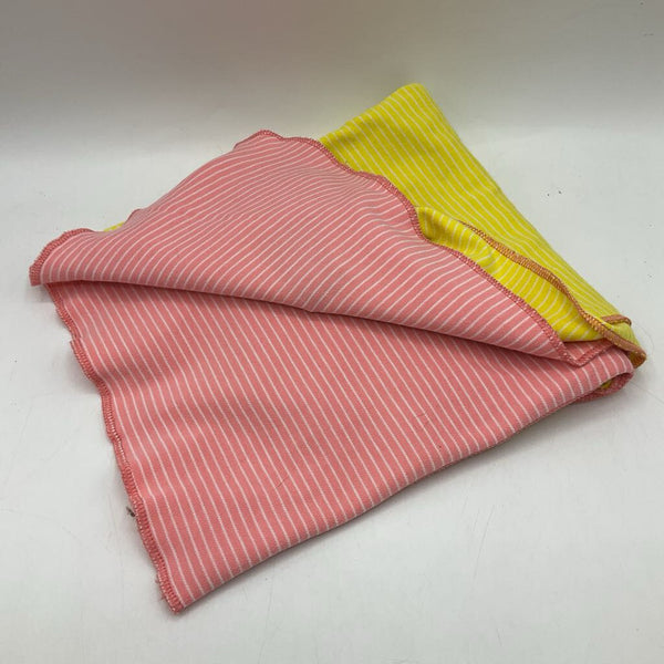 Patagonia Pink & Yellow Striped Baby Swaddle