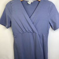 Size S: H&M Maternity Periwinkle Short Sleeve Dress
