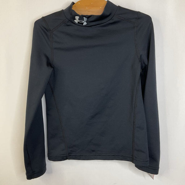 Size 7: Under Armour Black Long Sleeve Base Layer