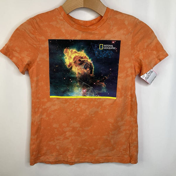 Size 7-8: National Geographic Orange w/ Supernova T-Shirt