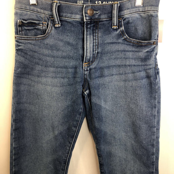 Size 12: Gap Medium Blue Wash Jeans