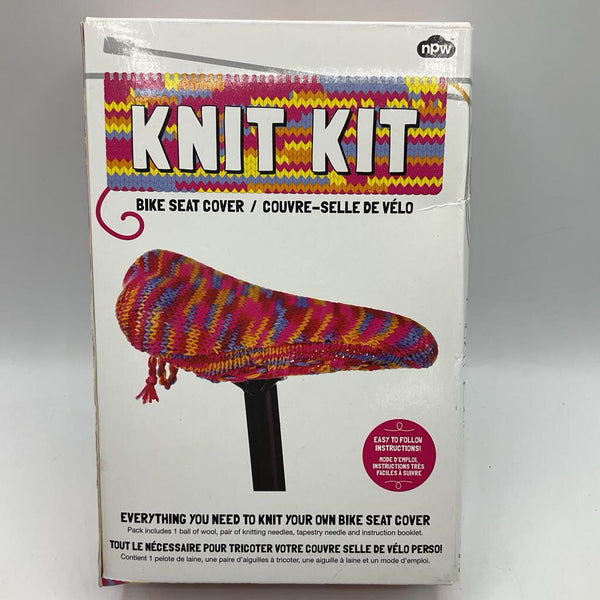 Knit Kit: Bike Seat Cover