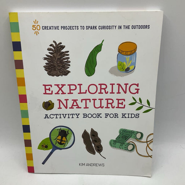 Exploring Nature Activity Book for Kids (paperback)