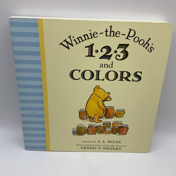 Winnie-the-Pooh's 1 2 3 and Colors (board book)