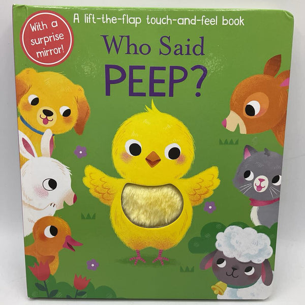 Who Said Peep? (board book)