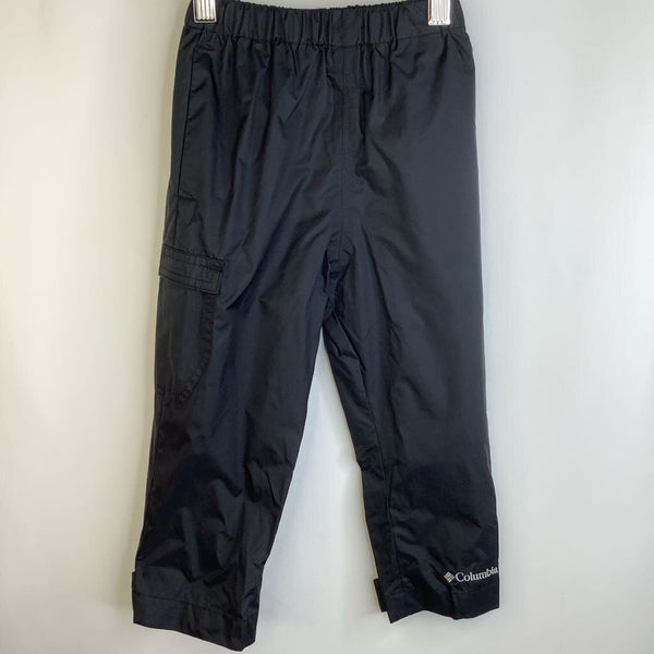 Size 3: Columbia Black Rain Pants